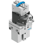 Festo 2 Finger Double Action Pneumatic Gripper, HGDS-PP-12-YSRT-A-B, Parallel Gripping Type