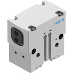 Festo 2 Finger Double Action Pneumatic Gripper, HGPD-20-A-G2, Parallel Gripping Type