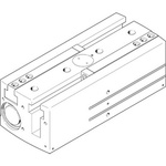 Festo 2 Finger Double Action Pneumatic Gripper, HGPL-63-150-A-B, Parallel Gripping Type