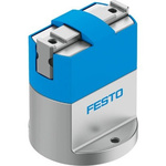 Festo 2 Finger Single Action Pneumatic Gripper, HGPM-12-EZ-G9, Parallel Gripping Type