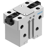Festo 2 Finger Double Action Pneumatic Gripper, HGPT-16-A-B-F-G1, Parallel Gripping Type