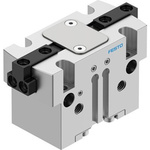 Festo 2 Finger Double Action Pneumatic Gripper, HGPT-20-A-B-G1, Parallel Gripping Type