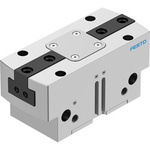 Festo 2 Finger Double Action Pneumatic Gripper, HGPT-63-A-B-F, Parallel Gripping Type