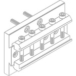 Festo Adapter HMSV-33, For Use With Pneumatic Grippers