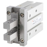 SMC 2 Finger Double Action Pneumatic Gripper, MHZ2-25DN, Parallel Gripping Type