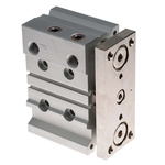 SMC Pneumatic Guided Cylinder - 25mm Bore, 20mm Stroke, MGP Series, Double Acting
