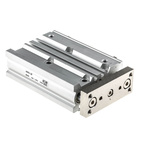SMC Pneumatic Guided Cylinder - 12mm Bore, 50mm Stroke, MGP-Z Series, Double Acting