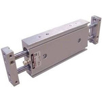 SMC Pneumatic Guided Cylinder - 20mm Bore, 50mm Stroke, CXSWM Series, Double Acting