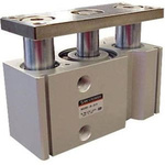 SMC Pneumatic Guided Cylinder - 12mm Bore, 20mm Stroke, MGQ Series, Double Acting