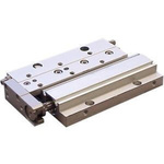 SMC Pneumatic Guided Cylinder - 16mm Bore, 75mm Stroke, MXF Series, Double Acting
