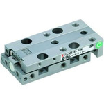 SMC Pneumatic Guided Cylinder - 6mm Bore, 15mm Stroke, MXJ Series, Double Acting