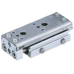 SMC Pneumatic Guided Cylinder - 16mm Bore, 30mm Stroke, MXQ Series, Double Acting