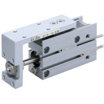 SMC Pneumatic Guided Cylinder - Series MXH-Z, 10mm Bore, 20mm Stroke, MXH Series, Double Acting