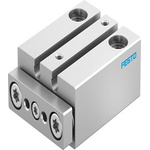 Festo Pneumatic Guided Cylinder - DFM-10-15, 10mm Bore, 15mm Stroke, DFM Series, Double Acting