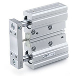 SMC Pneumatic Compact Cylinder - 20mm Bore, 100mm Stroke, JMGP Series, Double Acting