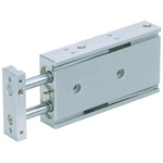 SMC Pneumatic Guided Cylinder - 15mm Bore, 100mm Stroke, CXS Series