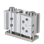 SMC Pneumatic Guided Cylinder - 40mm Bore, 25mm Stroke, MGP Series, Double Acting