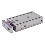 SMC Pneumatic Guided Cylinder - 15mm Bore, 15mm Stroke, CXS Series, Double Acting