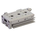 SMC Pneumatic Guided Cylinder - 20mm Bore, 150mm Stroke, MXS Series, Double Acting