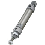 RS PRO Roundline Cylinder - 25mm Bore, 100mm Stroke, Double Acting