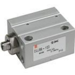 Free mount mini cylinder, double acting, non magnetic, 10mm bore, 8mm stroke