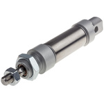 RS PRO Pneumatic Piston Rod Cylinder - 25mm Bore, 25mm Stroke, ISO 6432 Series, Single Acting