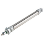 RS PRO Pneumatic Piston Rod Cylinder - 16mm Bore, 100mm Stroke, ISO 6432 Series, Double Acting