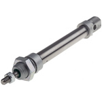RS PRO Pneumatic Piston Rod Cylinder - 12mm Bore, 50mm Stroke, ISO 6432 Series, Double Acting