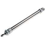 RS PRO Pneumatic Piston Rod Cylinder - 20mm Bore, 200mm Stroke, ISO 6432 Series, Double Acting