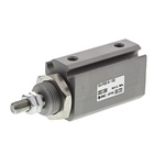 SMC Pneumatic Piston Rod Cylinder - 16mm Bore, 15mm Stroke, CJP2 Series, Double Acting
