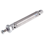Festo Pneumatic Cylinder - 19248, 25mm Bore, 100mm Stroke, DSNU Series, Double Acting