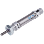 Festo Pneumatic Cylinder - 1908267, 16mm Bore, 15mm Stroke, DSNU Series, Double Acting