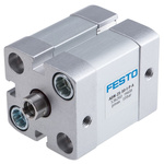 Festo Pneumatic Cylinder - 536260, 25mm Bore, 10mm Stroke, ADN Series, Double Acting