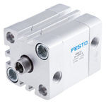 Festo Pneumatic Cylinder - 572647, 32mm Bore, 15mm Stroke, ADN Series, Double Acting