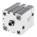 Festo Pneumatic Cylinder - 536301, 40mm Bore, 15mm Stroke, ADN Series, Double Acting