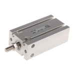 SMC Pneumatic Piston Rod Cylinder - 16mm Bore, 20mm Stroke, CU Series, Double Acting