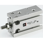 SMC Pneumatic Piston Rod Cylinder - 10mm Bore, 10mm Stroke, CUK Series, Double Acting