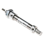 SMC Pneumatic Piston Rod Cylinder - 10mm Bore, 25mm Stroke, C85 Series, Double Acting