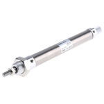 SMC Pneumatic Piston Rod Cylinder - 16mm Bore, 100mm Stroke, C85 Series, Double Acting