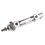 SMC Pneumatic Piston Rod Cylinder - 20mm Bore, 25mm Stroke, C85 Series, Double Acting
