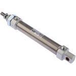 SMC Pneumatic Piston Rod Cylinder - 25mm Bore, 100mm Stroke, C85 Series, Double Acting