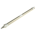 SMC Pneumatic Piston Rod Cylinder - 25mm Bore, 300mm Stroke, C85 Series, Double Acting