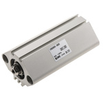 SMC Pneumatic Compact Cylinder - 20mm Bore, 50mm Stroke, CQ2 Series, Double Acting