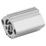SMC Pneumatic Compact Cylinder - 25mm Bore, 10mm Stroke, CQ2 Series, Double Acting