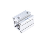 SMC Pneumatic Compact Cylinder - 32mm Bore, 20mm Stroke, CQ2 Series, Double Acting