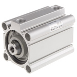 SMC Pneumatic Compact Cylinder - 50mm Bore, 50mm Stroke, CQ2 Series, Double Acting