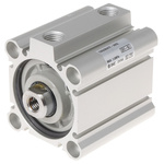 SMC Pneumatic Compact Cylinder - 50mm Bore, 30mm Stroke, CQ2 Series, Double Acting