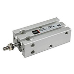 SMC Pneumatic Compact Cylinder - 10mm Bore, 10mm Stroke, CU Series, Double Acting