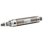 SMC Pneumatic Piston Rod Cylinder - 3/4in Bore, 12.7mm Stroke, NCM Series, Single Acting
