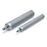 SMC Pneumatic Piston Rod Cylinder - 40mm Bore, 200mm Stroke, CDG1 Series, Double Acting